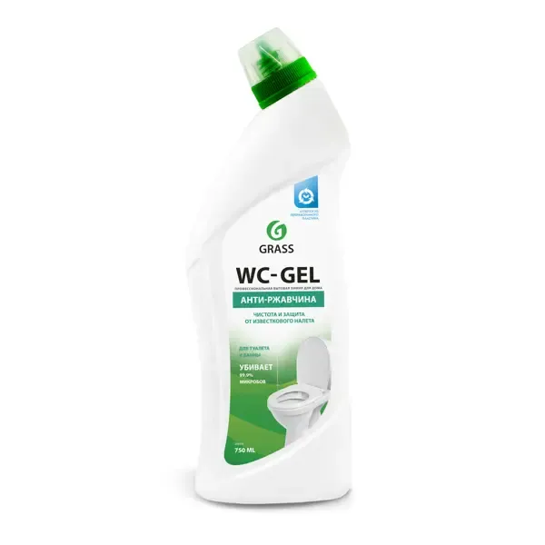 Средство для чистки сантехники Grass WC-gel 0.75 л GRASS GLOSS