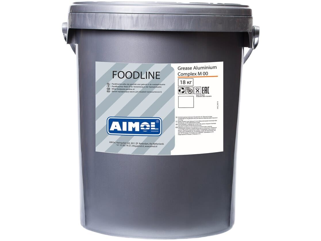 Смазка водостойкая Aimol Foodline Grease Aluminium Complex M00, 18кг