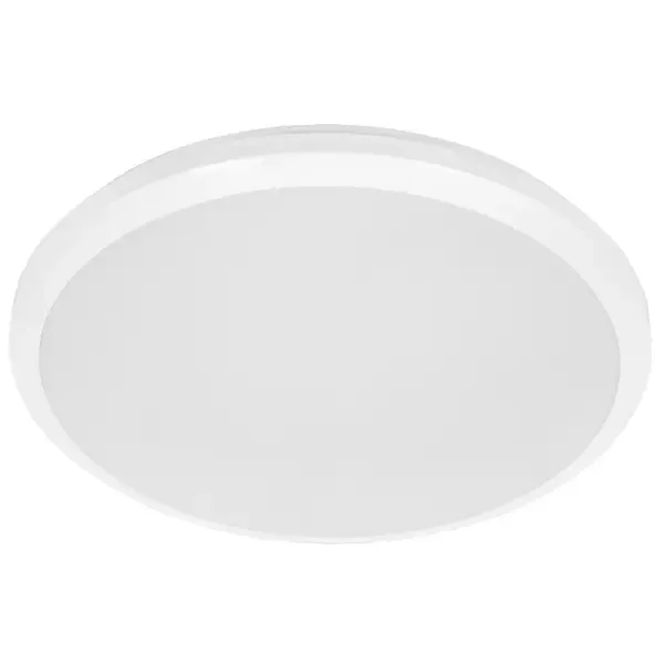 Светильник светодиодный ДПБ 3007 32 Вт IP54, накладной, круг, цвет белый