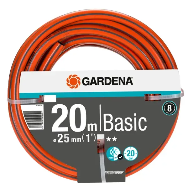 Шланг для полива Gardena Basic ø25 мм 20 м ПВХ GARDENA