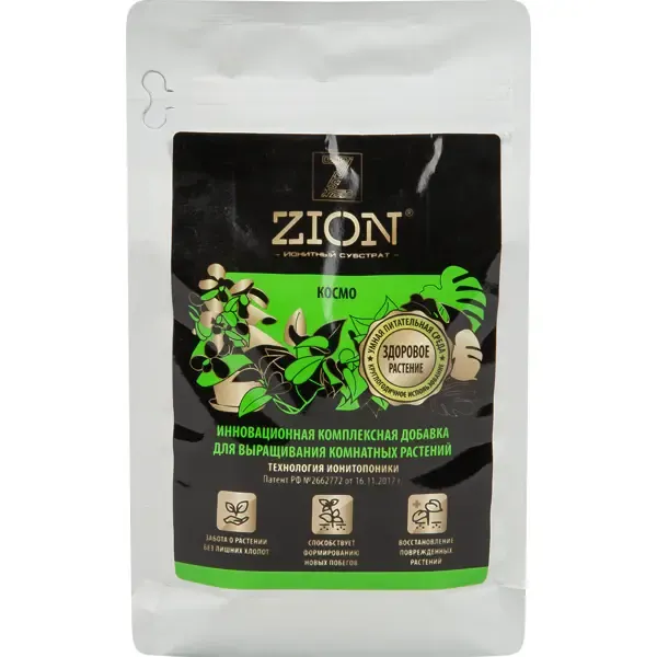 Субстрат Zion ионный для комнатных растений 600г ZION Ионитный субстрат ЦИОН для комнатных