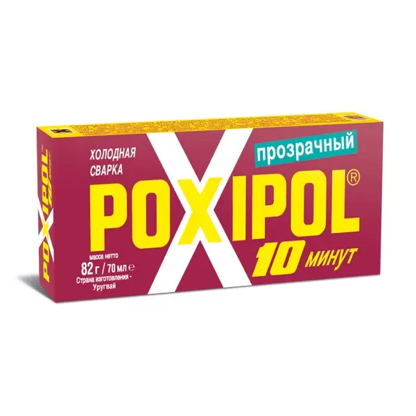 Холодная сварка Poxipol 70 мл прозрачная POXIPOL