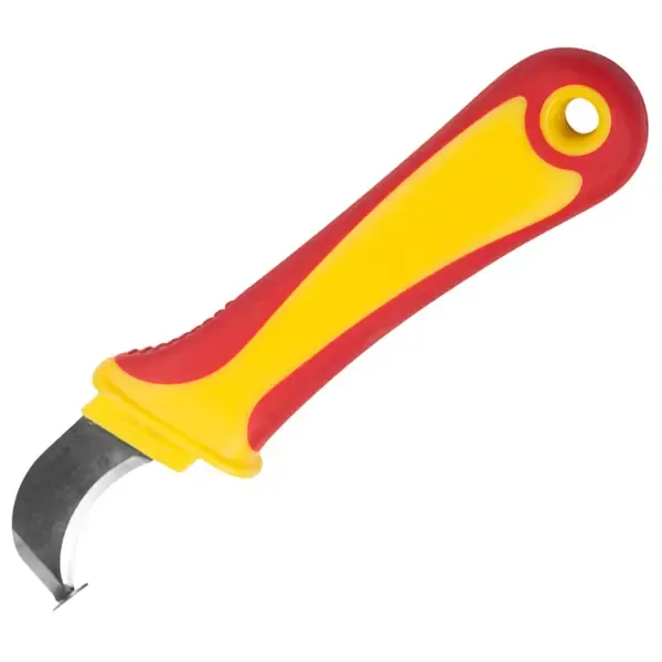 Нож для снятия изоляции с пяткой Rexant 12-4935, 180 мм REXANT