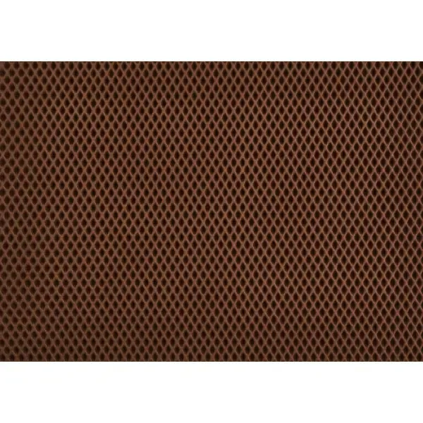 Коврик 68x120 см ЭВА ромбы цвет коричневый