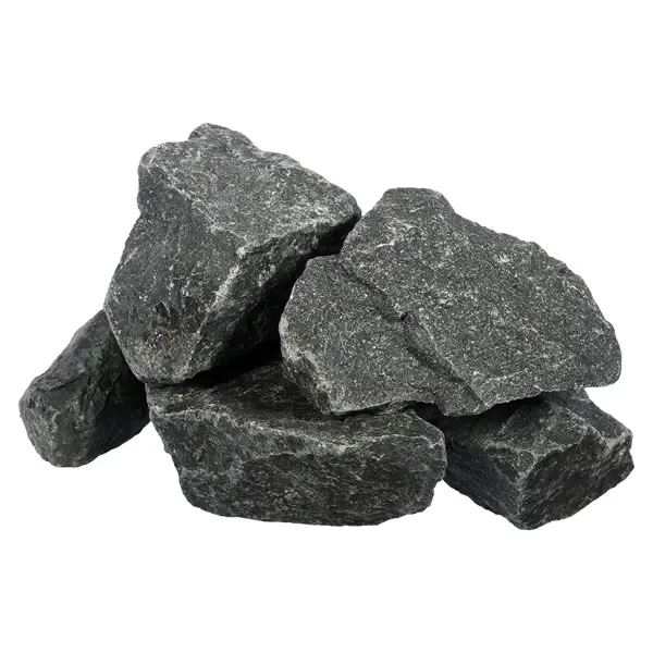 Камни для сауны Габбро-диабаз мелкая фракция 20 кг Без бренда Камень