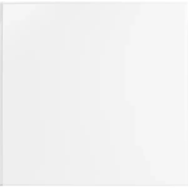 Панель потолочная 595x595 мм цвет белый матовый АЛБЕС None