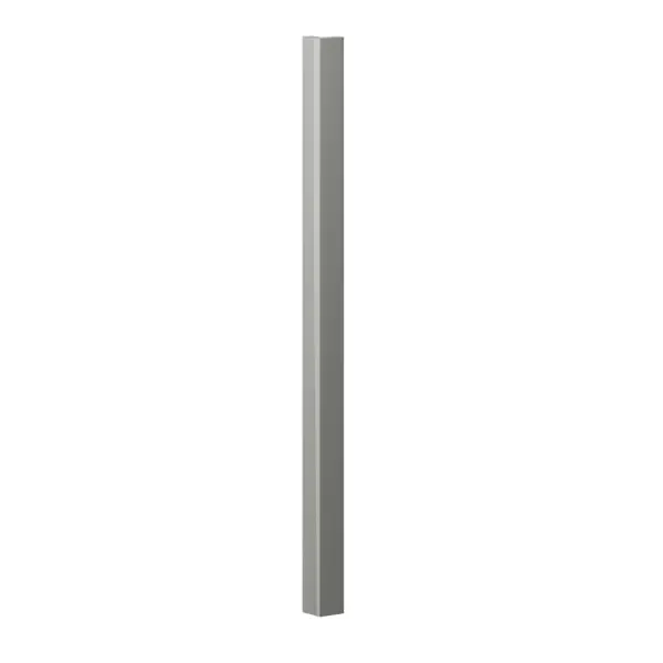 Угол для каркаса шкафа Delinia ID Аша грей 4x76.5 см ЛДСП цвет светло-серый DELINIA ID Аша серый