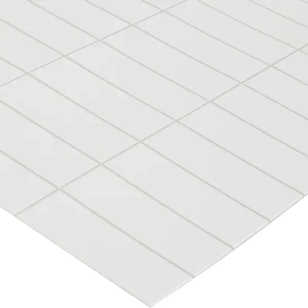 Листовая панель ПВХ Снежная белый 960x485x3 мм 0.47 м²