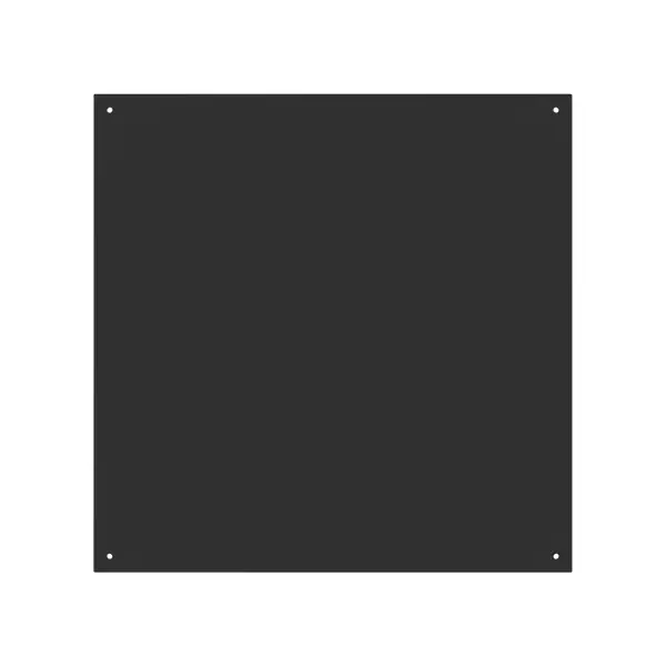 Стеновая панель Ферро 60x0.15x60 см металл цвет черный