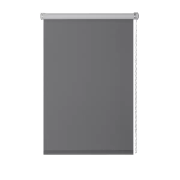 Рулонная штора ДекоМаркет Blackout 70x160 см цвет серый