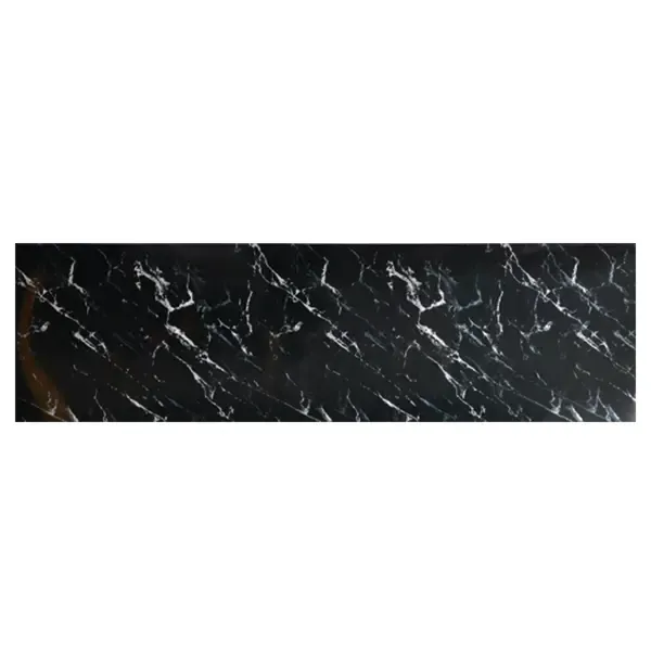 Декоративная кухонная панель ЮгPlastМаркет Крестола 300x60x0.15 см АБС-пластик цвет черный