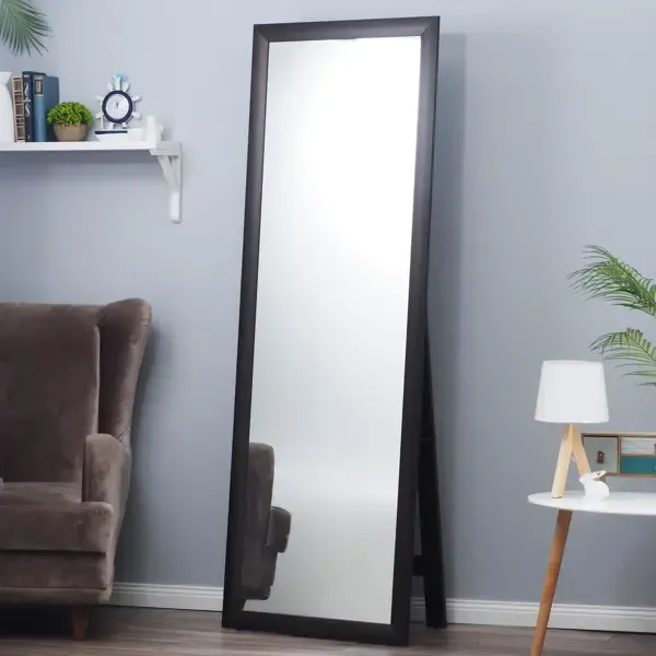Зеркало с рамой Клик мебель напольное 63x180 см рама МДФ