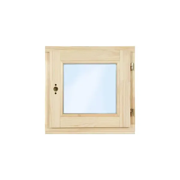 Окно деревянное Timber&Style ОД ОСП (60) 560х570мм с однокамерным стеклопакетом