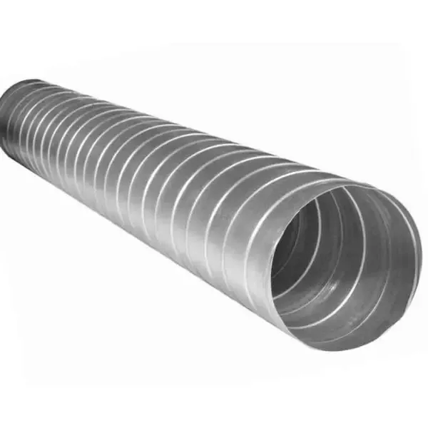 Воздуховод спирально-навивной Diaflex D100 мм 0.55/2.0 2 м оцинкованная сталь