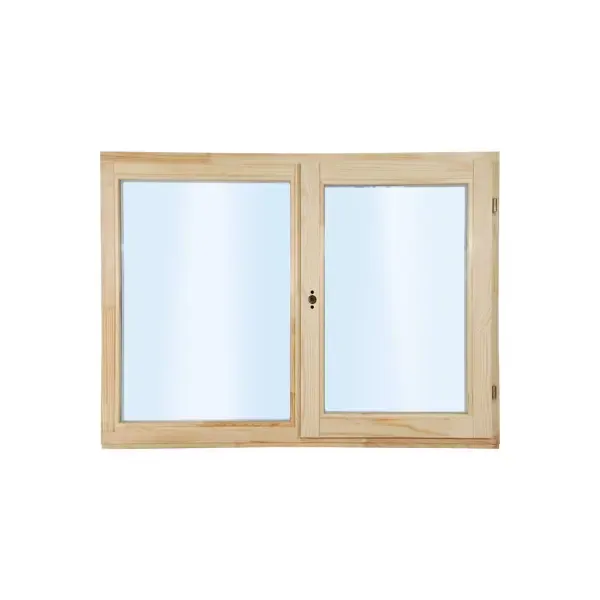 Окно деревянное Timber&Style ОД ОСП (60) 1160х1470 мм с однокамерным стеклопакетом