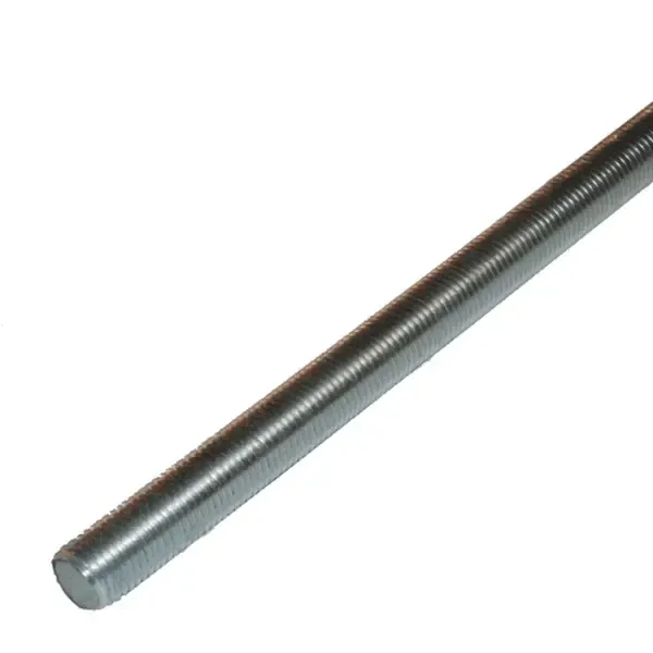 Шпилька резьбовая Метизный двор оцинкованная сталь M14x1000 DIN 975 класс прочности 4.8
