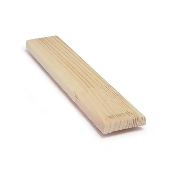 Наличник деревянный Брус-Ок 2200х60х12мм сосна АА сращенный гладкий