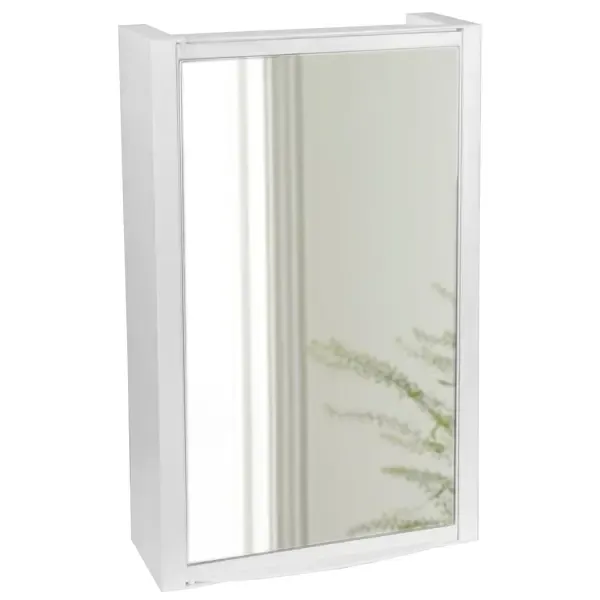 Шкаф зеркальный подвесной Berossi АС 25801000 35x55см цвет снежно-белый