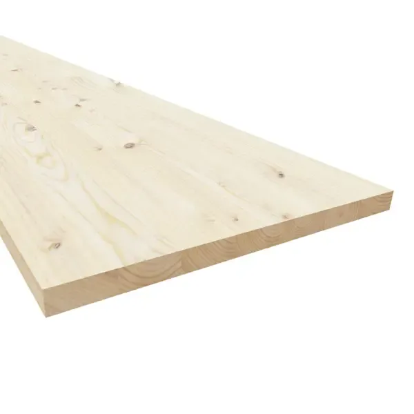 Мебельный щит Timber&style 30x100 см толщина 18 мм массив сосны сорт AB