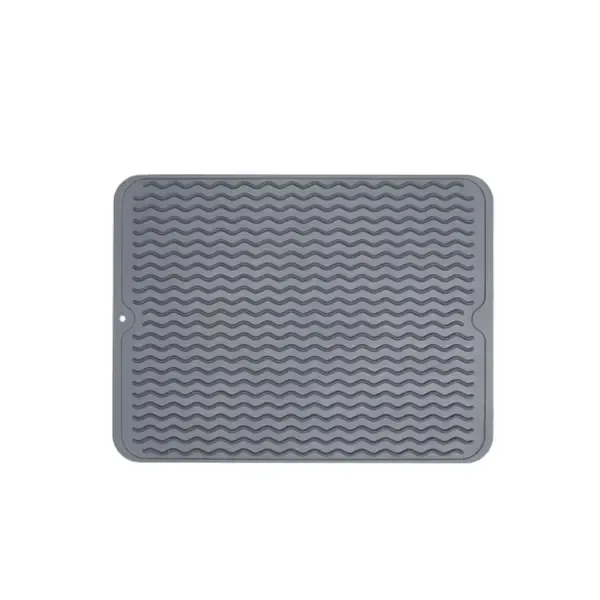 Защитный коврик Shimizu 31x41 см силикон цвет серый