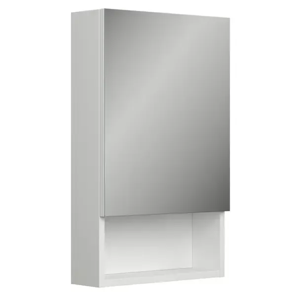 Шкаф зеркальный подвесной Bauedge BD0040Z 40x65см цвет белый