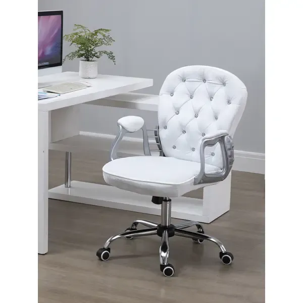 Офисное кресло Sokoltec Zk1304v/wh велюр цвет белый