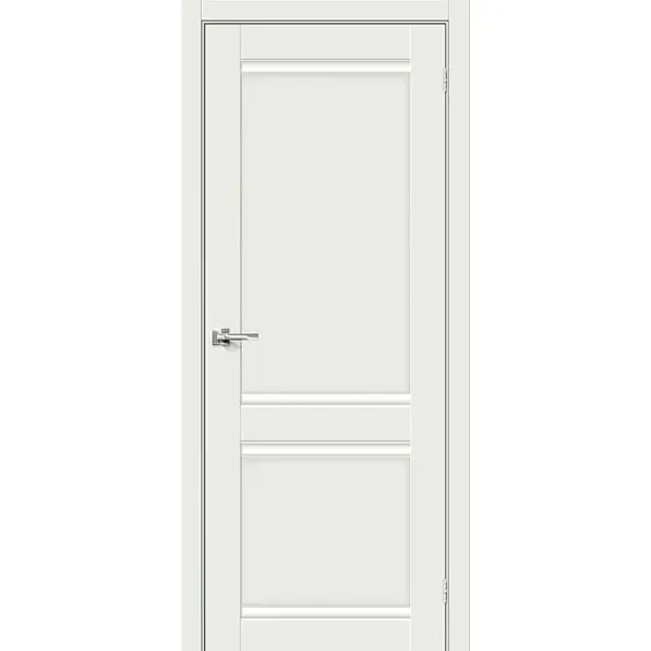 Межкомнатная дверь Uberture Парма 1211 глухая без замка и петель в комплекте 200x60см белый