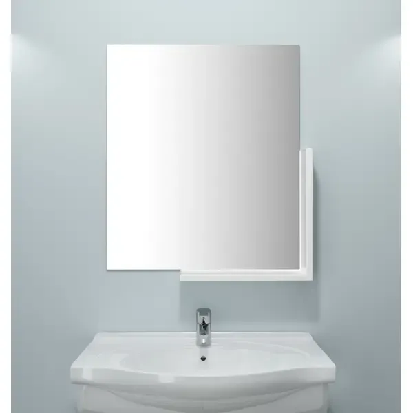 Зеркало для ванной Berossi НВ 11601000 с полкой 52.8x62.8см