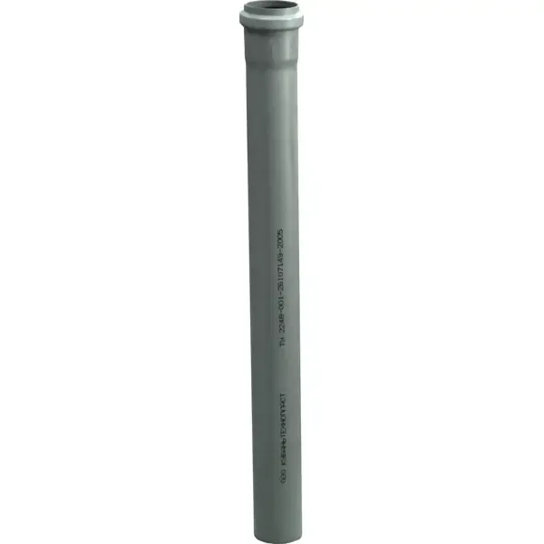 Труба канализационная ø50x1.8 мм 2 м полипропилен