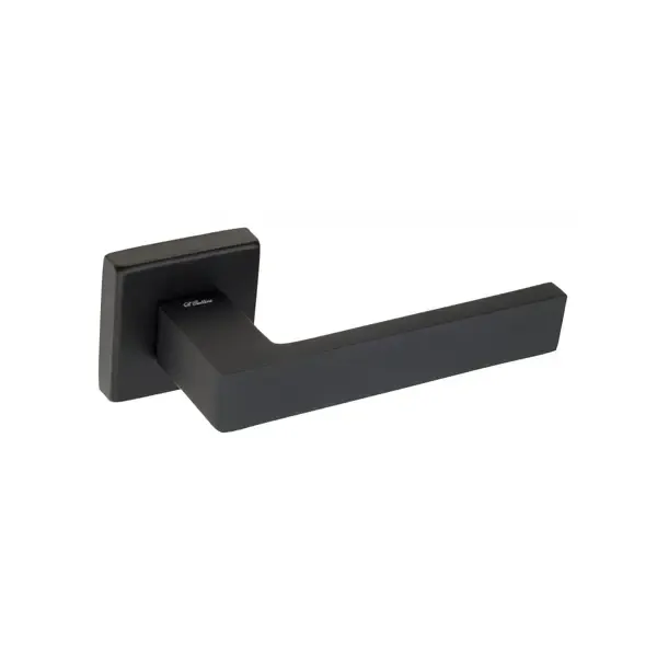 Дверная ручка на розетке Fratelli Cattini Boom FCT338, цвет матовый черный