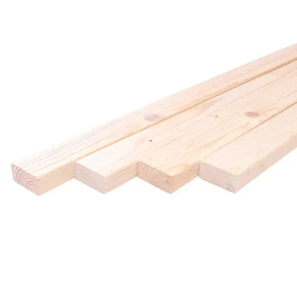 Рейка деревянная профилированная Timber&Style 20х40х2000мм сорт АВ хвоя комплект из 4шт