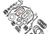 Ремкомплект прокладок двигателя нового образца (24 поз.51 ед.) КЗА 236-1000002-02 #1