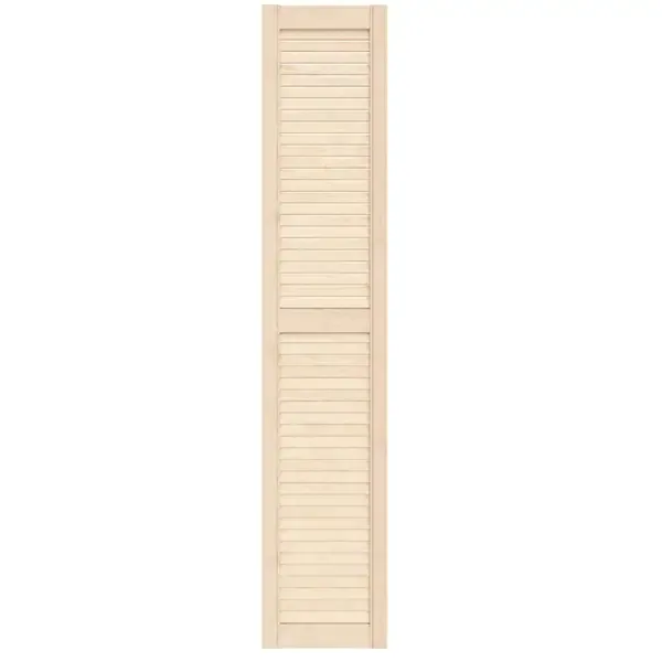 Жалюзийная дверь Timber&Style 1505x294x20 мм сосна сорт Экстра TIMBER&STYLE Дверка жалюзийная