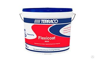 Гидроизоляционное покрытие Flexicoat Maxi (Maxiroof)7 кг (72) готовое к применению, для санузлов (72) 