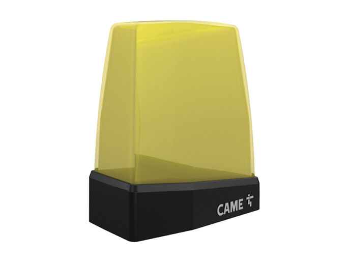 CAME Светодиодная сигнальная лампа с желтым плафоном, электропитание 24/230В