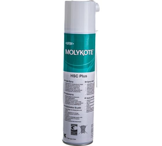 Паста резьбовая электропроводная Molykote HSC Plus Spray, 400