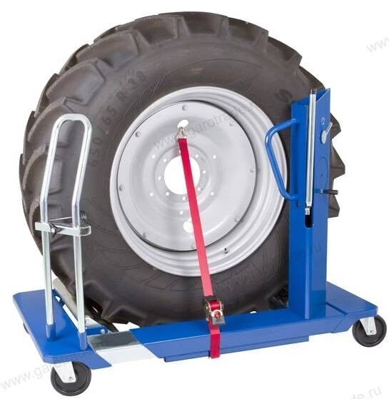 Гидравлическая тележка AC Hydraulic для колес от 1000 до 2400 мм, г/п 1500 кг WT1500NT