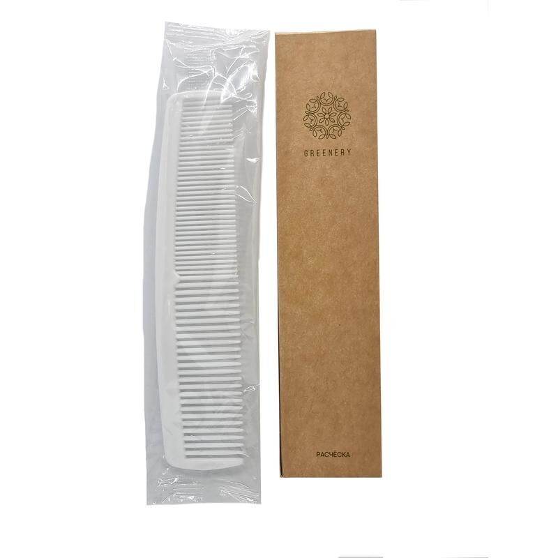 Расческа Greenery 13.7 см пластик картон (250 штук в упаковке)