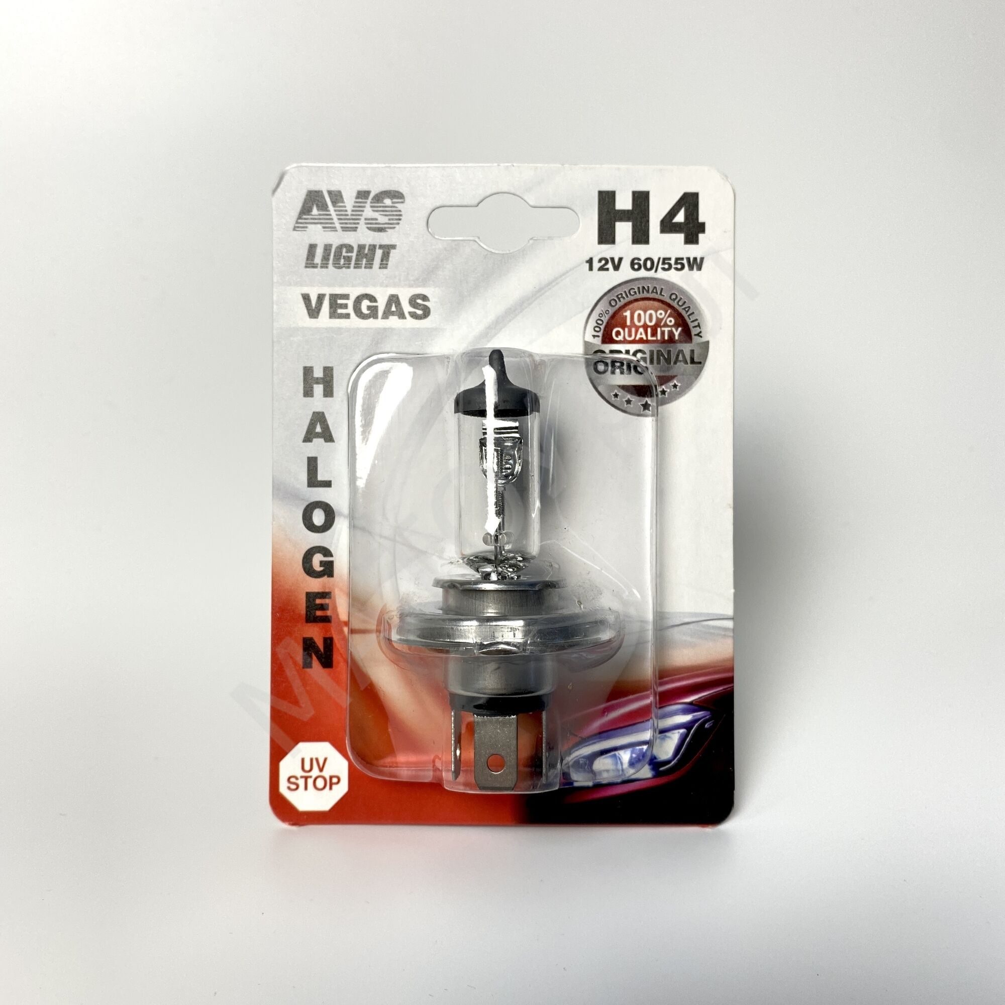Лампы H4 AVS Vegas 12V 60/55W