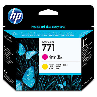 HP Печатающая головка №771 Designjet Magenta & Yellow (CE018A)