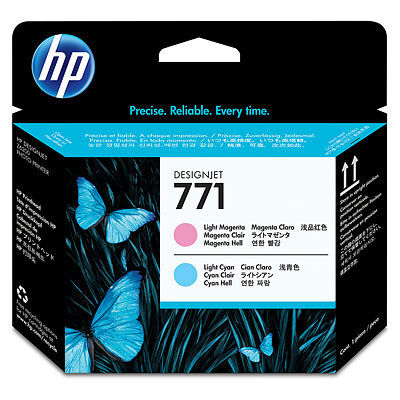 HP Печатающая головка №771 Designjet Light Magenta & Light Cyan (CE019A)