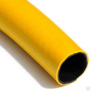 Шланг поливочный армированный толщина стенок 2 мм D 20 мм 25 м САПФИР желтый "ВИТ" 