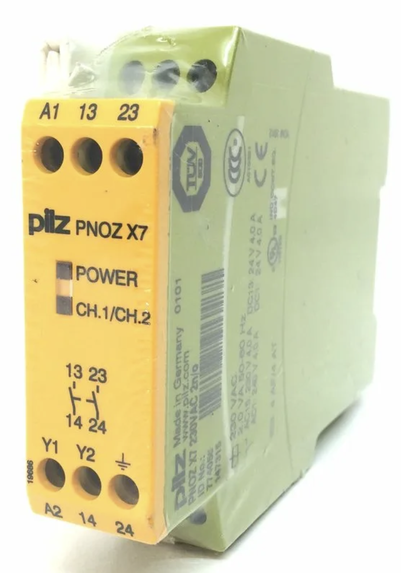Pilz 777056, PNOZ X7P, Sicherheitsschaltgerät, 230-240VAC 2n/o Pilz 777056, PNOZ X7P, Sicherheitsschaltgerät, 230-240VAC 2n/o