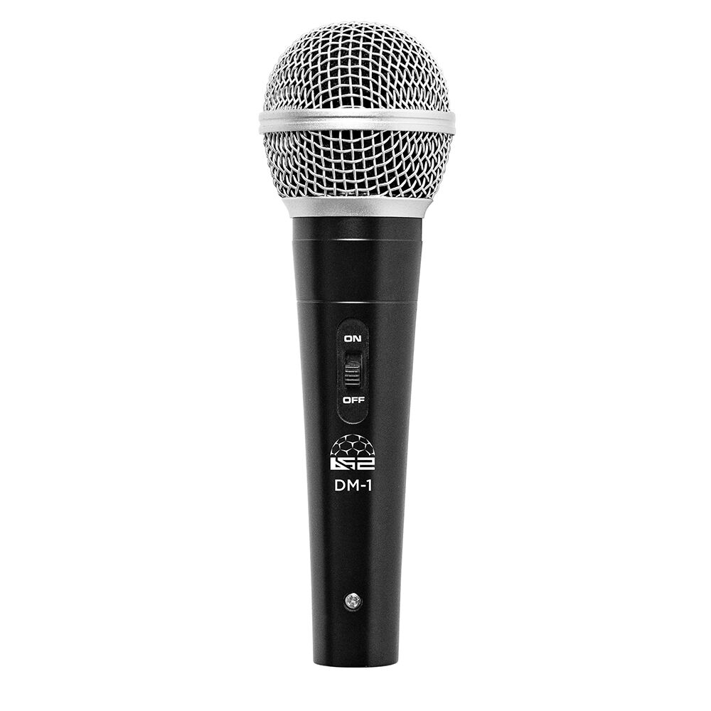 Микрофон проводной B52 DM-1 (динамический, 85Дб, 100-12000Гц, кабель 3м, jack 6,3 мм) 1