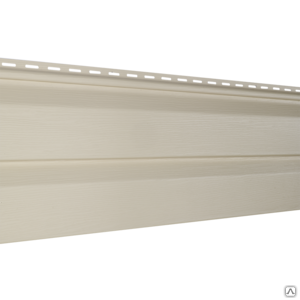 Сайдинг виниловый Ю-Пласт "Корабельный брус" ванильный 3050 мм