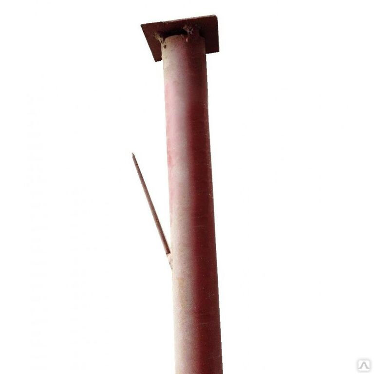 Столб заборный 42х1,5 мм грунт 2,3 м