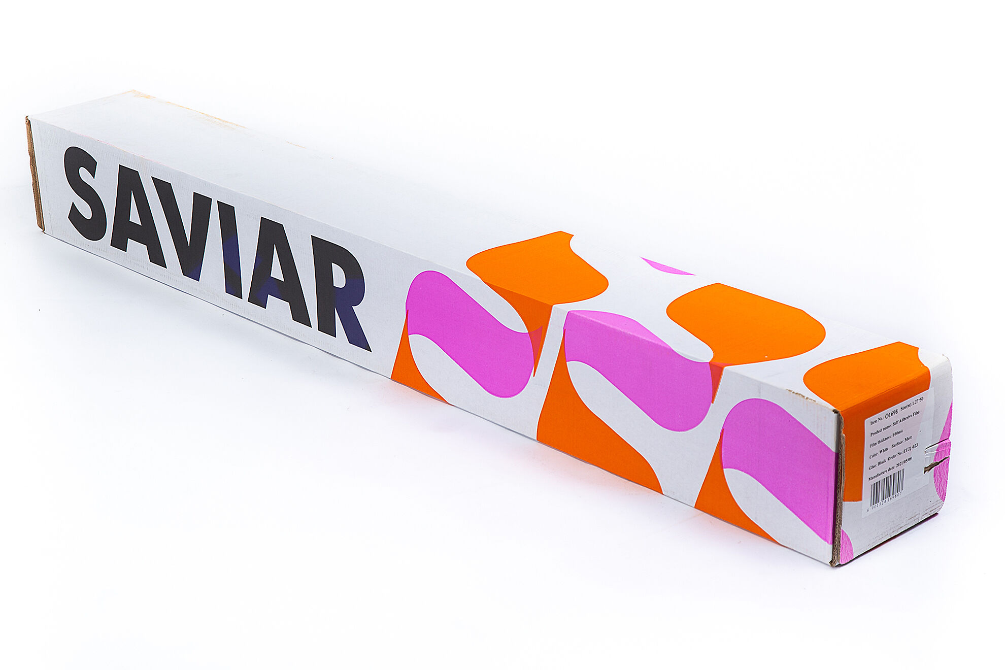 Плёнка для печати Saviar прозрачная 80 мк 1,6*50 м, глянцевая