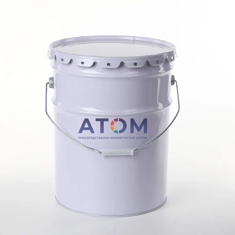 Грунт эмаль "ATOMIC" 3 в 1 ГОСТ 25129-82 по ржавчине (высший сорт) цвет бирюзовый 25 кг