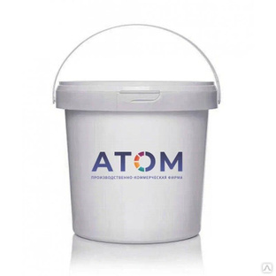 Краска "ATOMIC" ВД-АК 111 ГОСТ 28196-89 цвет бирюзовый 15 кг 