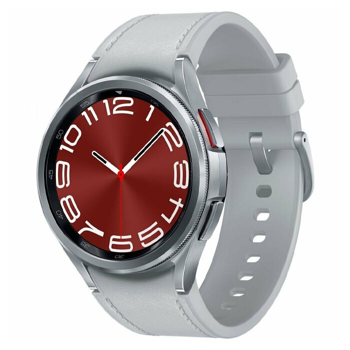 Смарт-часы Samsung Galaxy Watch6 Classic 43мм серебристые